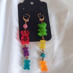 Betsey Johnson gummy bear earrings